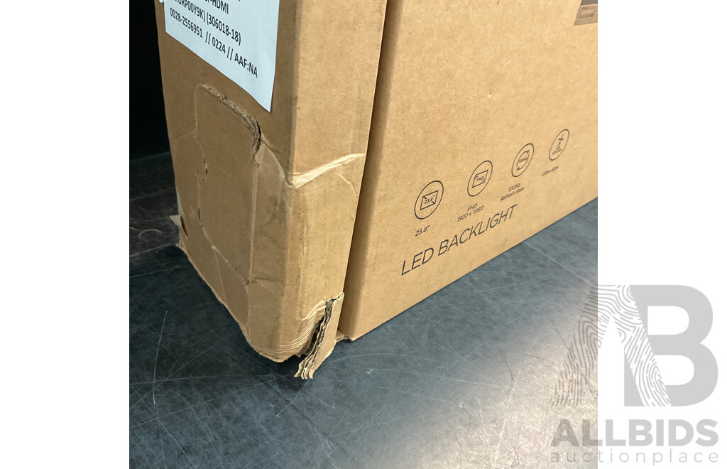 LENOVO L24e-40 Flat Panel Monitor - Brand NEW