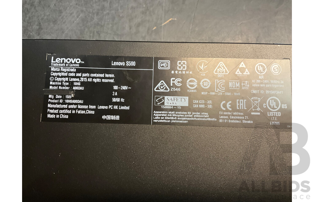 LENOVO S500 Small Form Factor Decktop PC