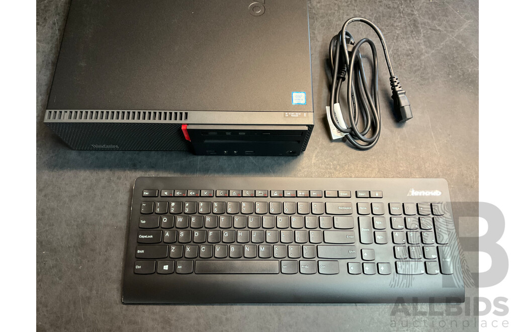LENOVO ThinkCentre M800 Small Factor Decktop PC with Accessories