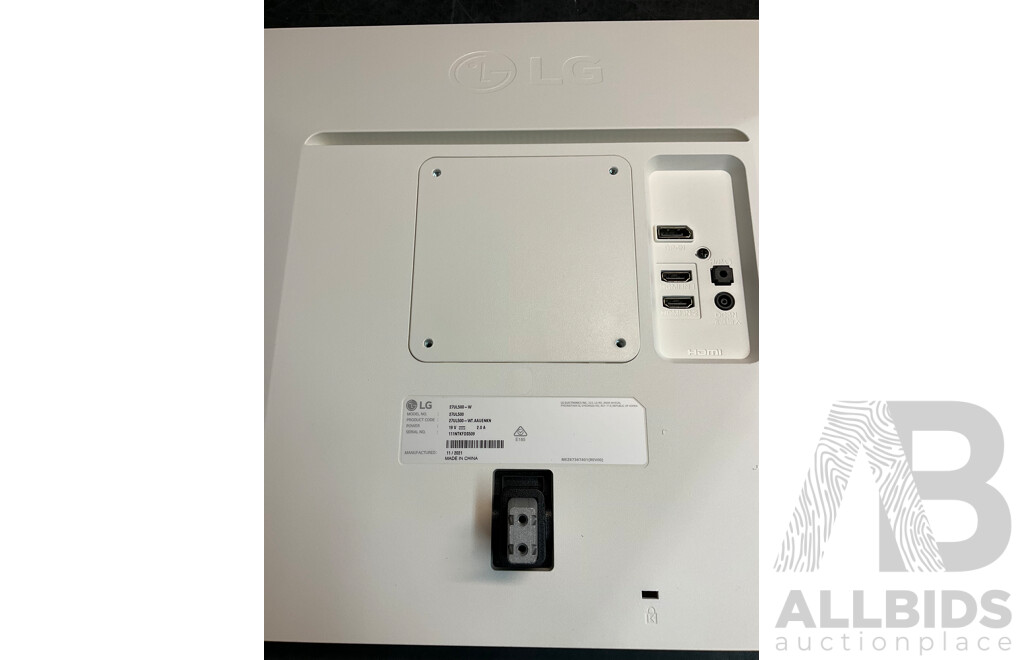 LG 27 Inch UHD Monitor (27UL500)