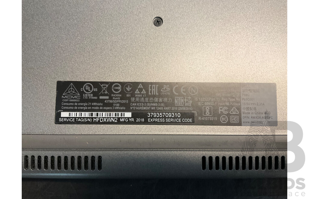 DELL Inspiron 13 5379 2 in 1 Laptop