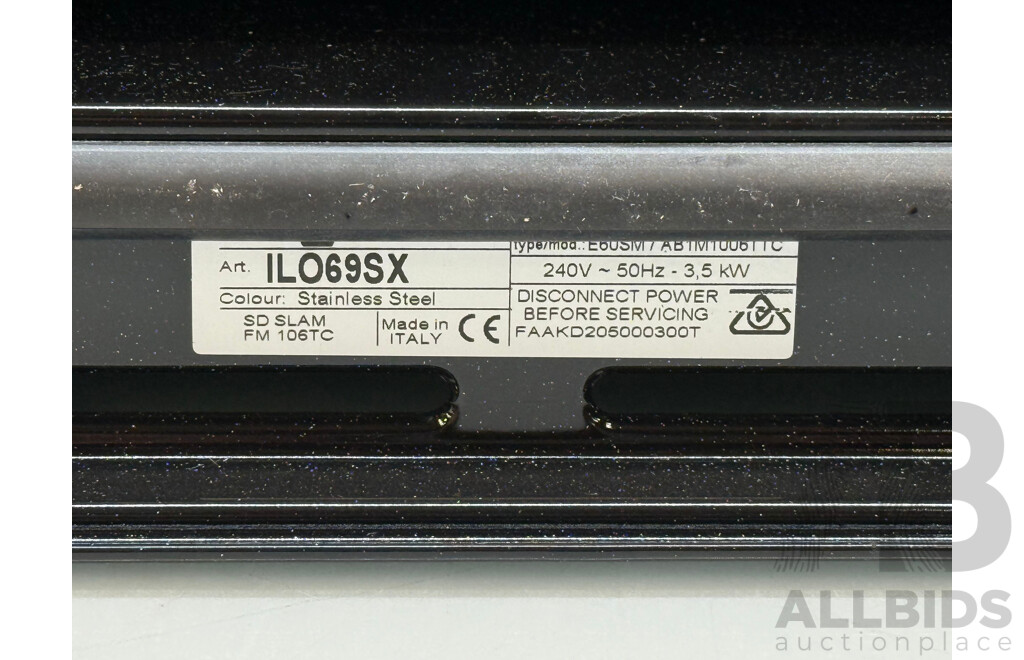 ILVE ILO69SX 60cm Built-in Multifunction Electric Oven - Ex Display