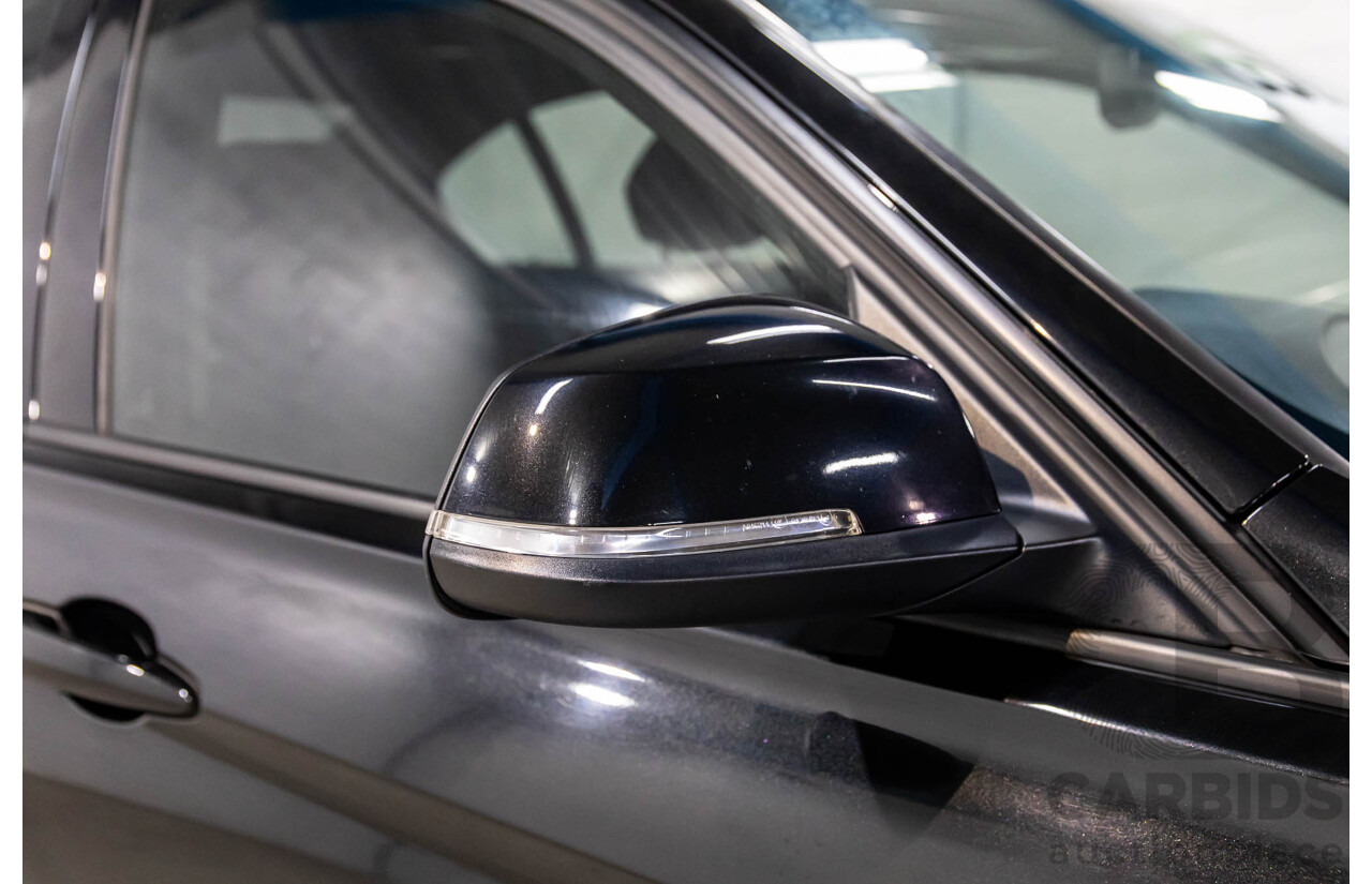 11/2013 BMW 320d Sport F30 4d Sedan Black Sapphire Metallic Turbo Diesel 2.0L