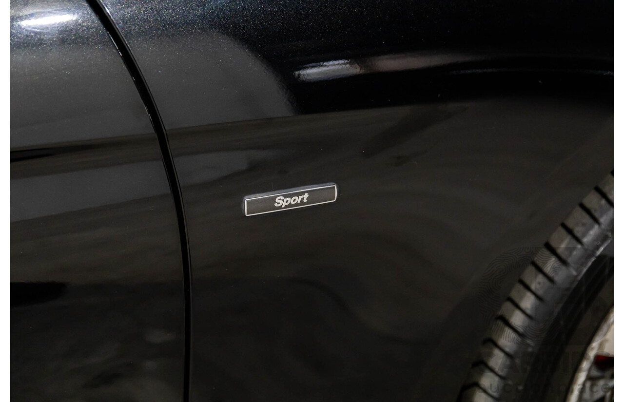 11/2013 BMW 320d Sport F30 4d Sedan Black Sapphire Metallic Turbo Diesel 2.0L