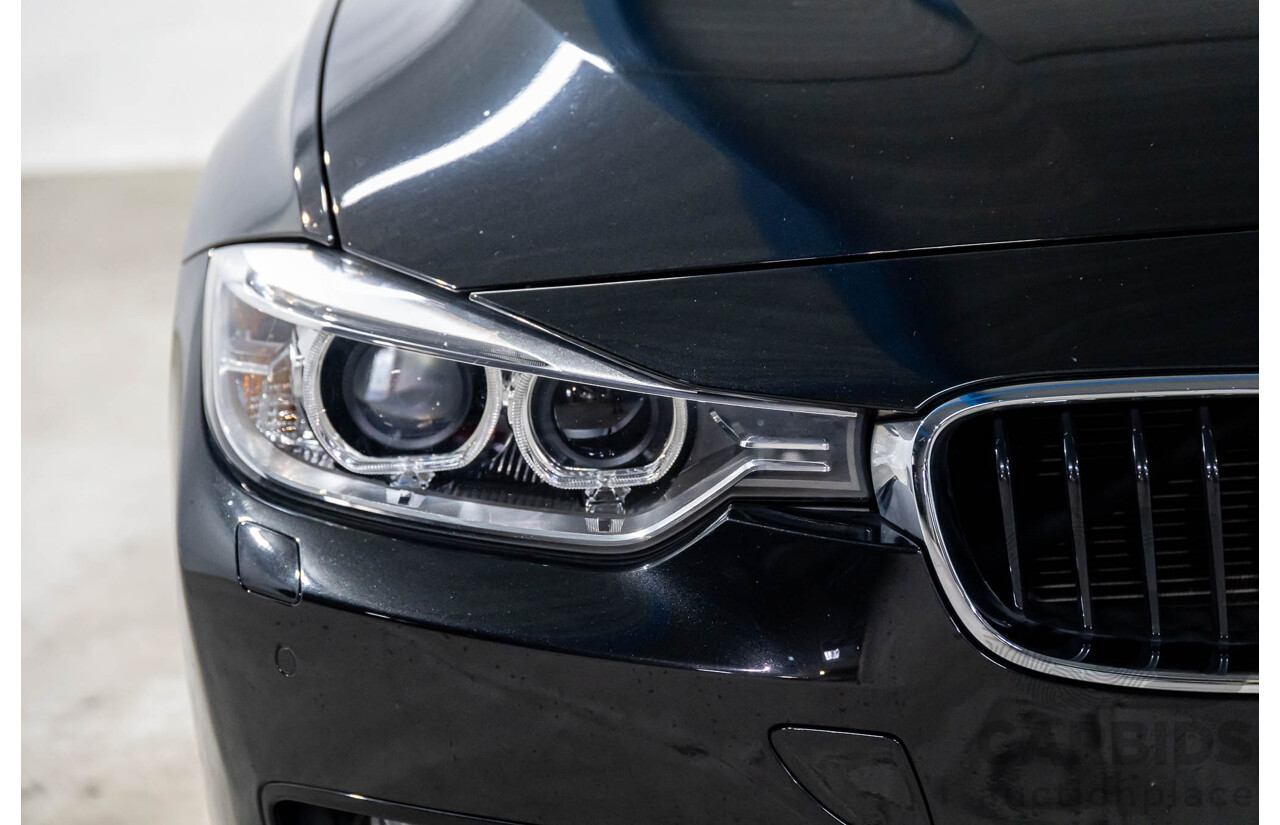 11/2013 BMW 320d Sport F30 4d Sedan Black Sapphire Metallic Turbo Diesel 2.0L