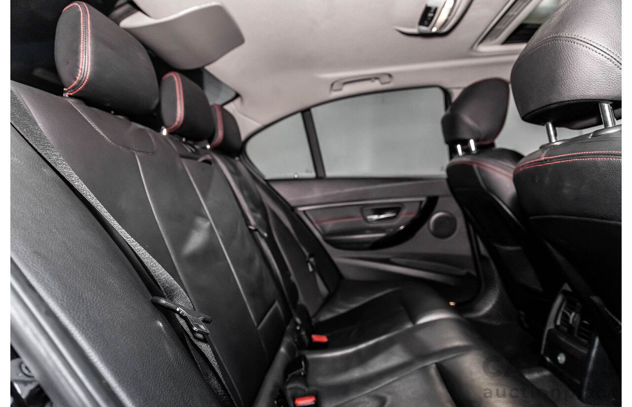 11/2013 BMW 320d Sport F30 4d Sedan Black Sapphire Metallic Turbo Diesel 2.0L