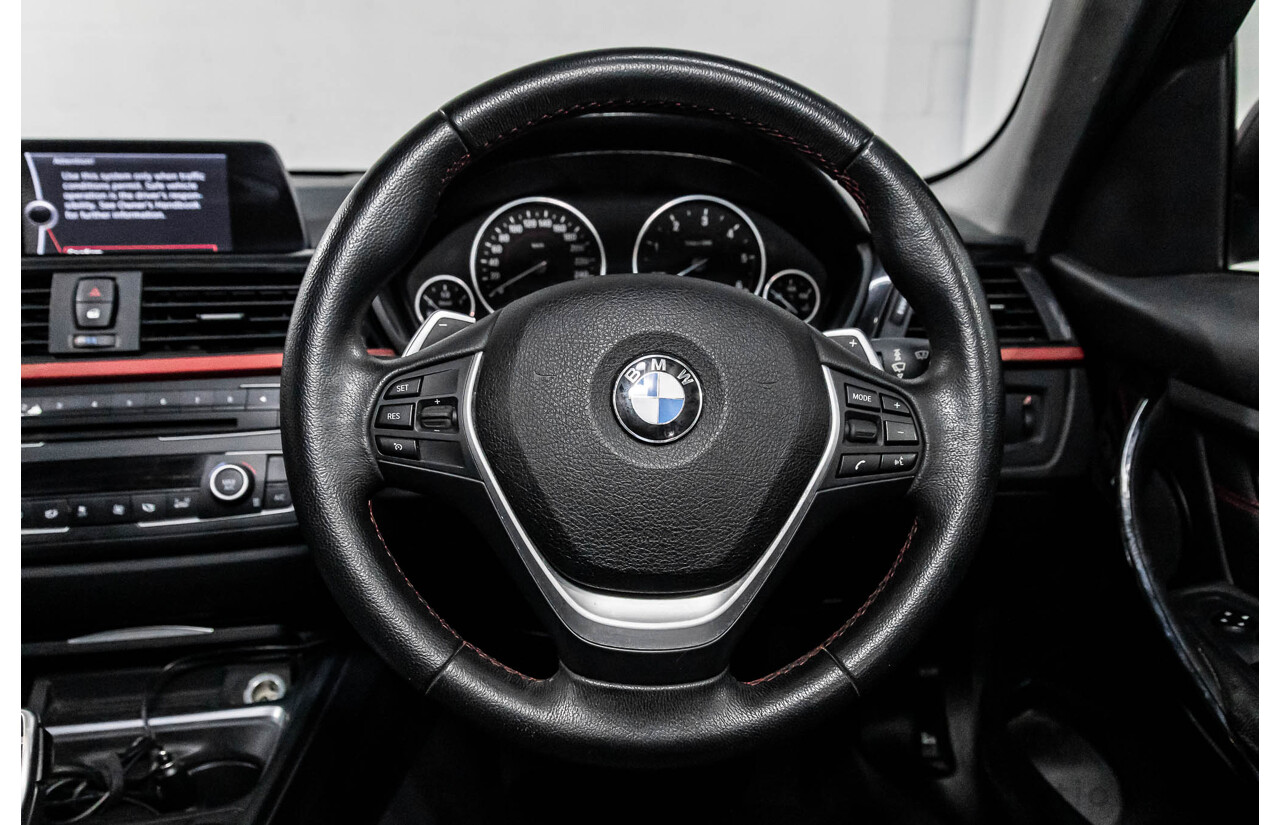 11/2013 BMW 320d Sport F30 4d Sedan Black Sapphire Metallic Turbo Diesel 2.0L
