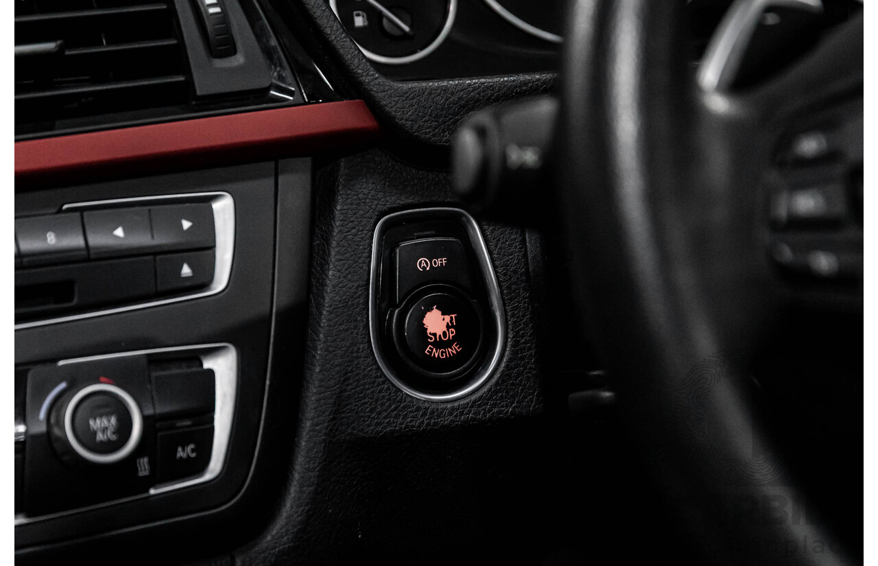 11/2013 BMW 320d Sport F30 4d Sedan Black Sapphire Metallic Turbo Diesel 2.0L