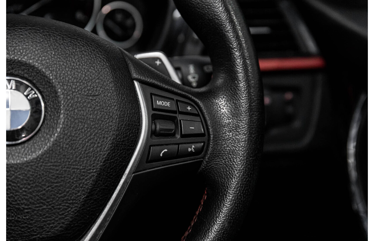 11/2013 BMW 320d Sport F30 4d Sedan Black Sapphire Metallic Turbo Diesel 2.0L