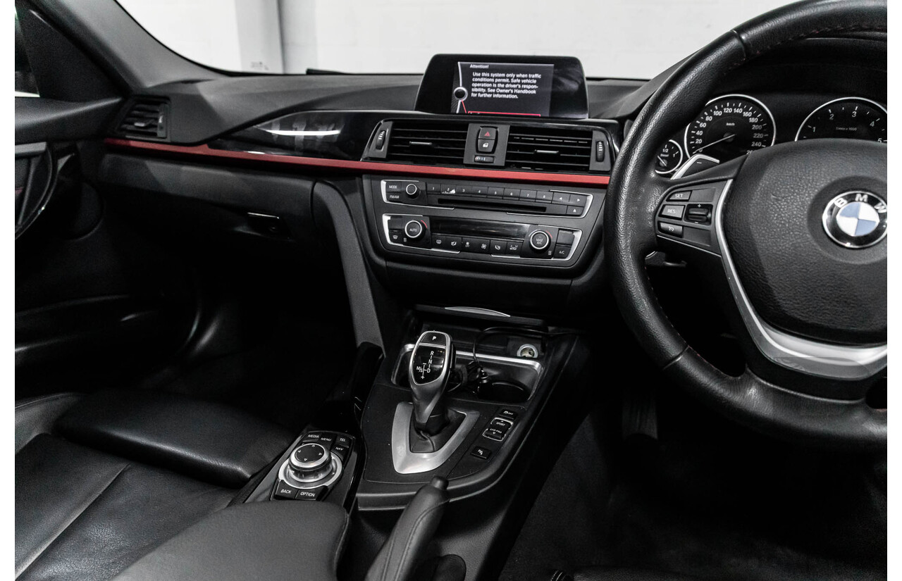 11/2013 BMW 320d Sport F30 4d Sedan Black Sapphire Metallic Turbo Diesel 2.0L