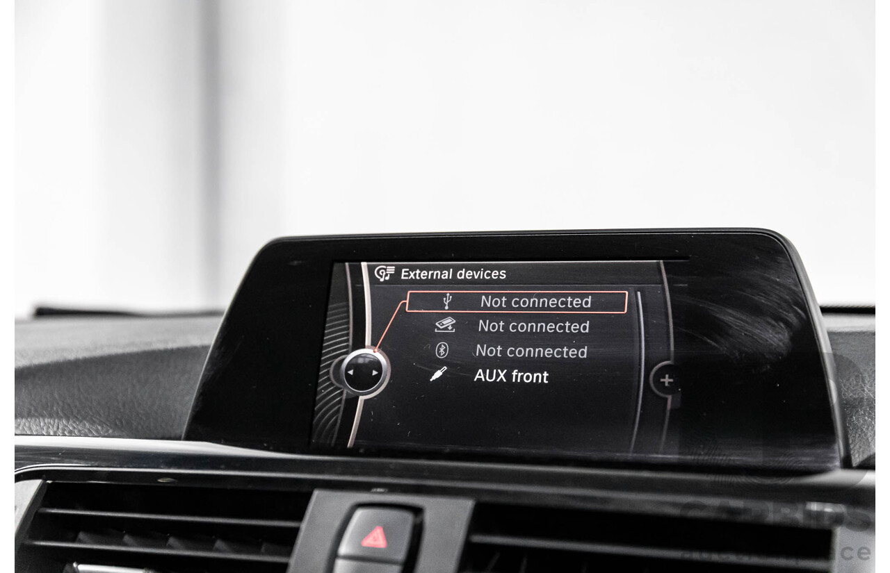 11/2013 BMW 320d Sport F30 4d Sedan Black Sapphire Metallic Turbo Diesel 2.0L