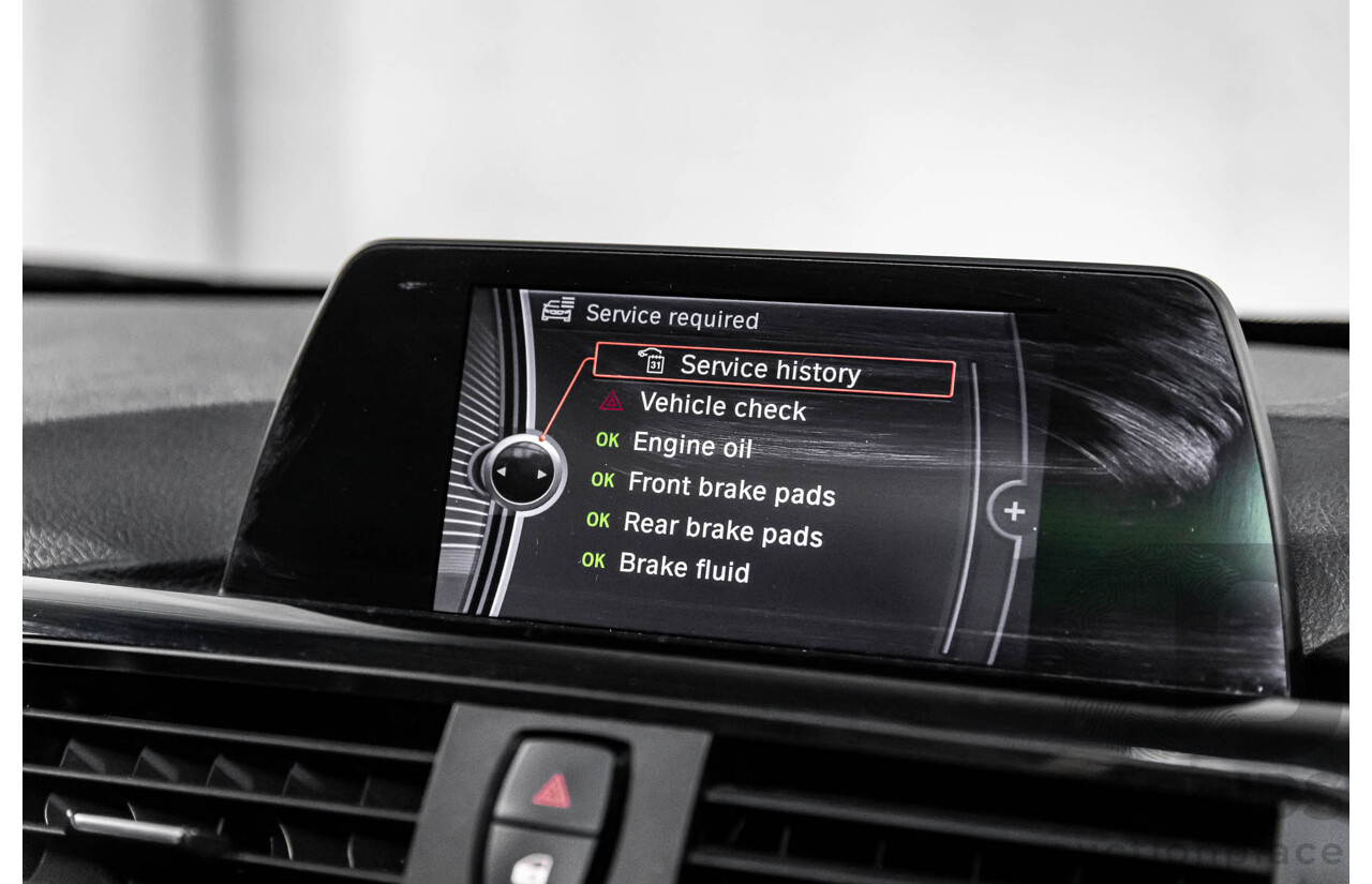 11/2013 BMW 320d Sport F30 4d Sedan Black Sapphire Metallic Turbo Diesel 2.0L