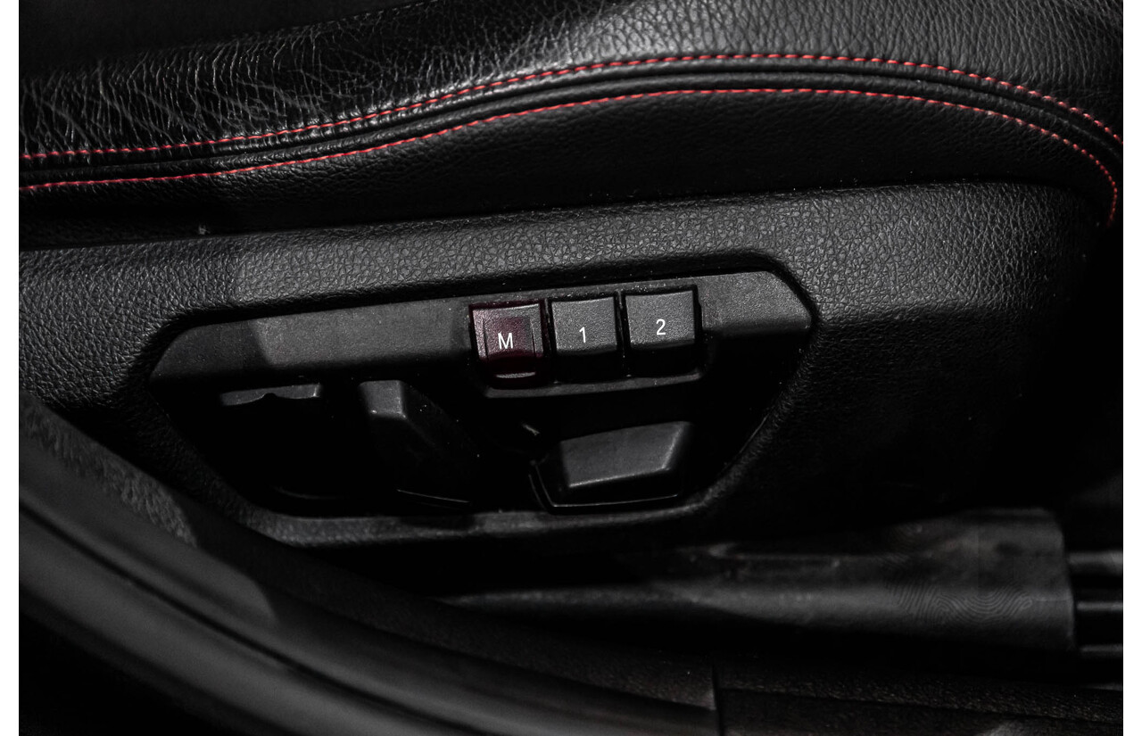 11/2013 BMW 320d Sport F30 4d Sedan Black Sapphire Metallic Turbo Diesel 2.0L