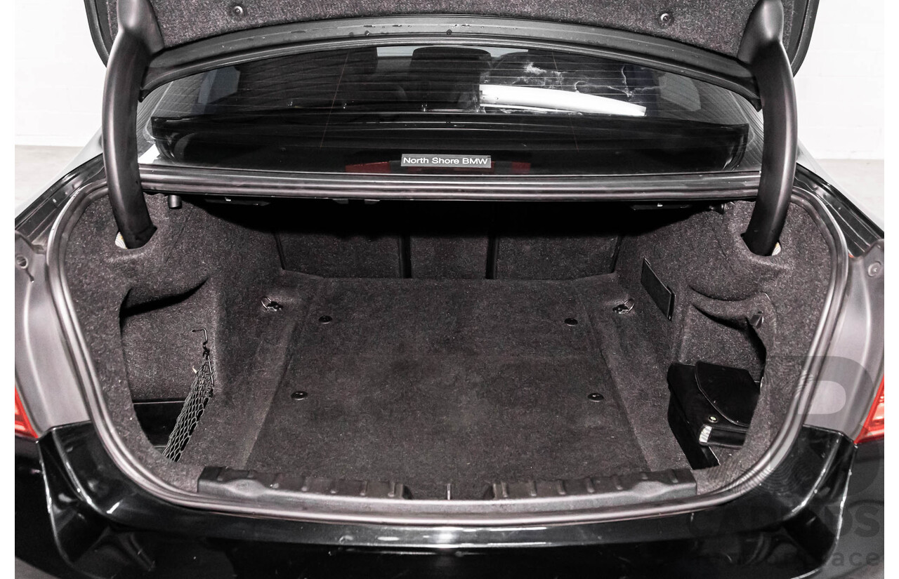 11/2013 BMW 320d Sport F30 4d Sedan Black Sapphire Metallic Turbo Diesel 2.0L