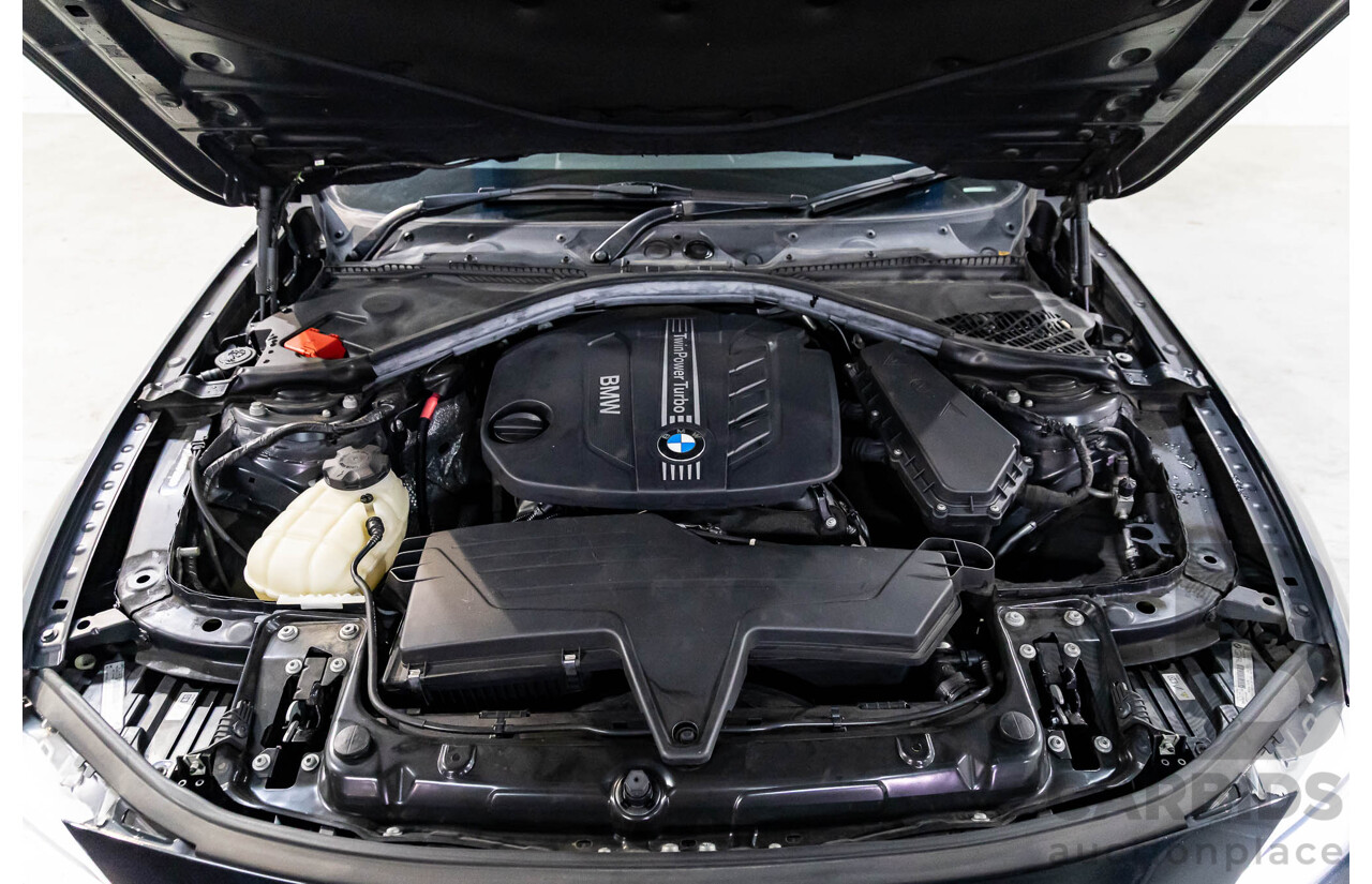 11/2013 BMW 320d Sport F30 4d Sedan Black Sapphire Metallic Turbo Diesel 2.0L