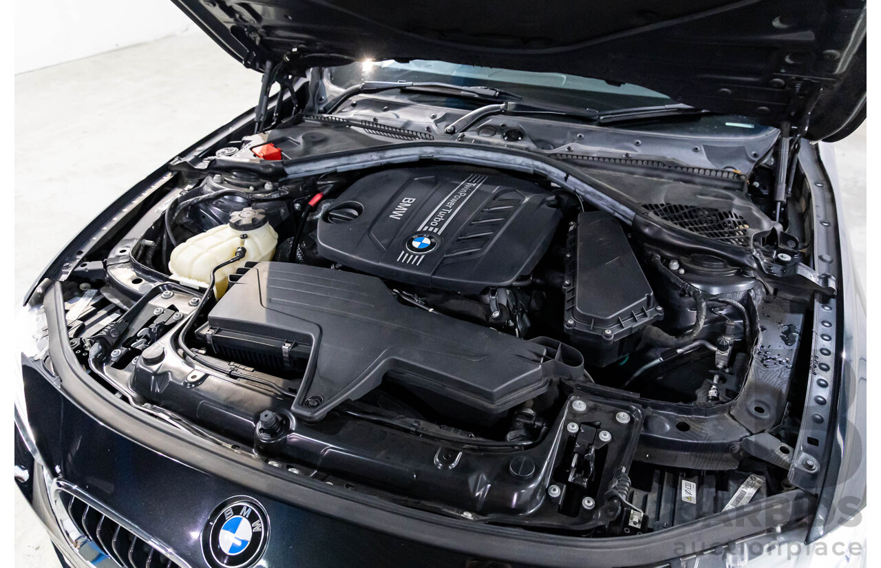 11/2013 BMW 320d Sport F30 4d Sedan Black Sapphire Metallic Turbo Diesel 2.0L