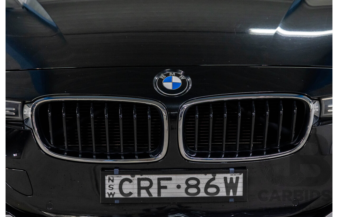 11/2013 BMW 320d Sport F30 4d Sedan Black Sapphire Metallic Turbo Diesel 2.0L
