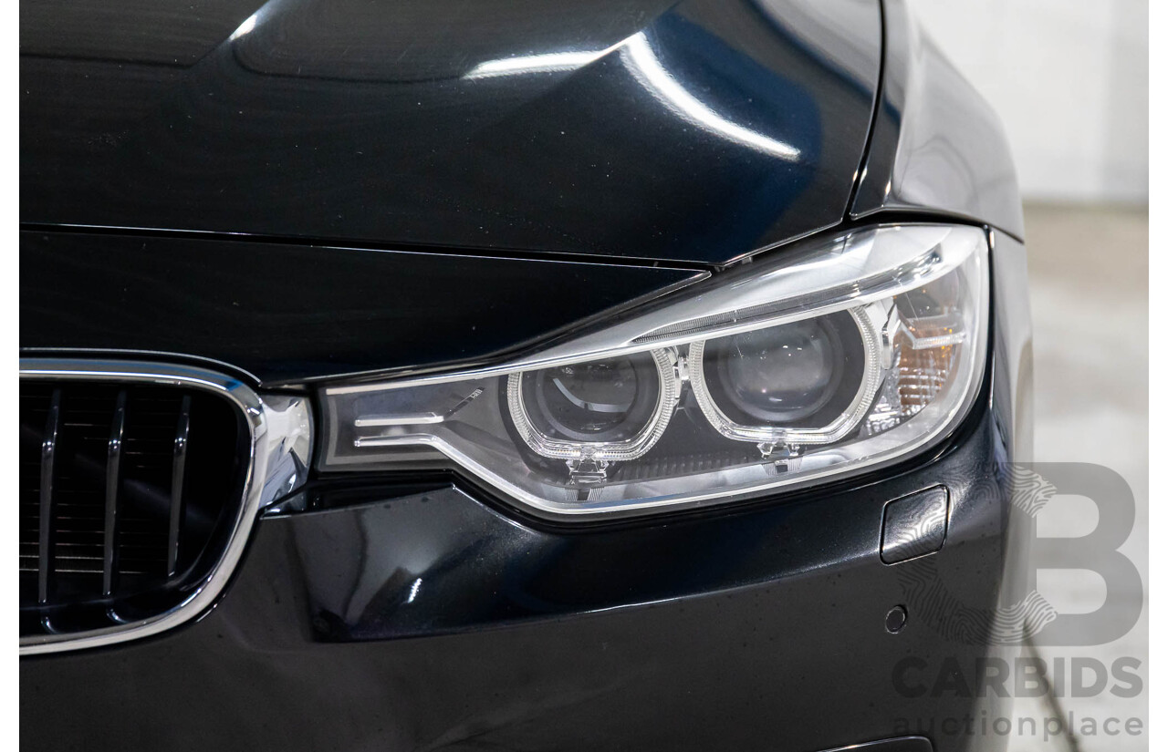 11/2013 BMW 320d Sport F30 4d Sedan Black Sapphire Metallic Turbo Diesel 2.0L