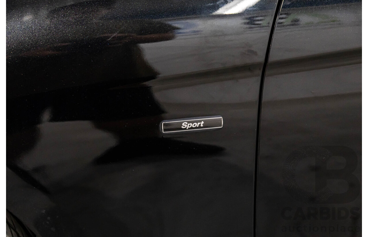 11/2013 BMW 320d Sport F30 4d Sedan Black Sapphire Metallic Turbo Diesel 2.0L