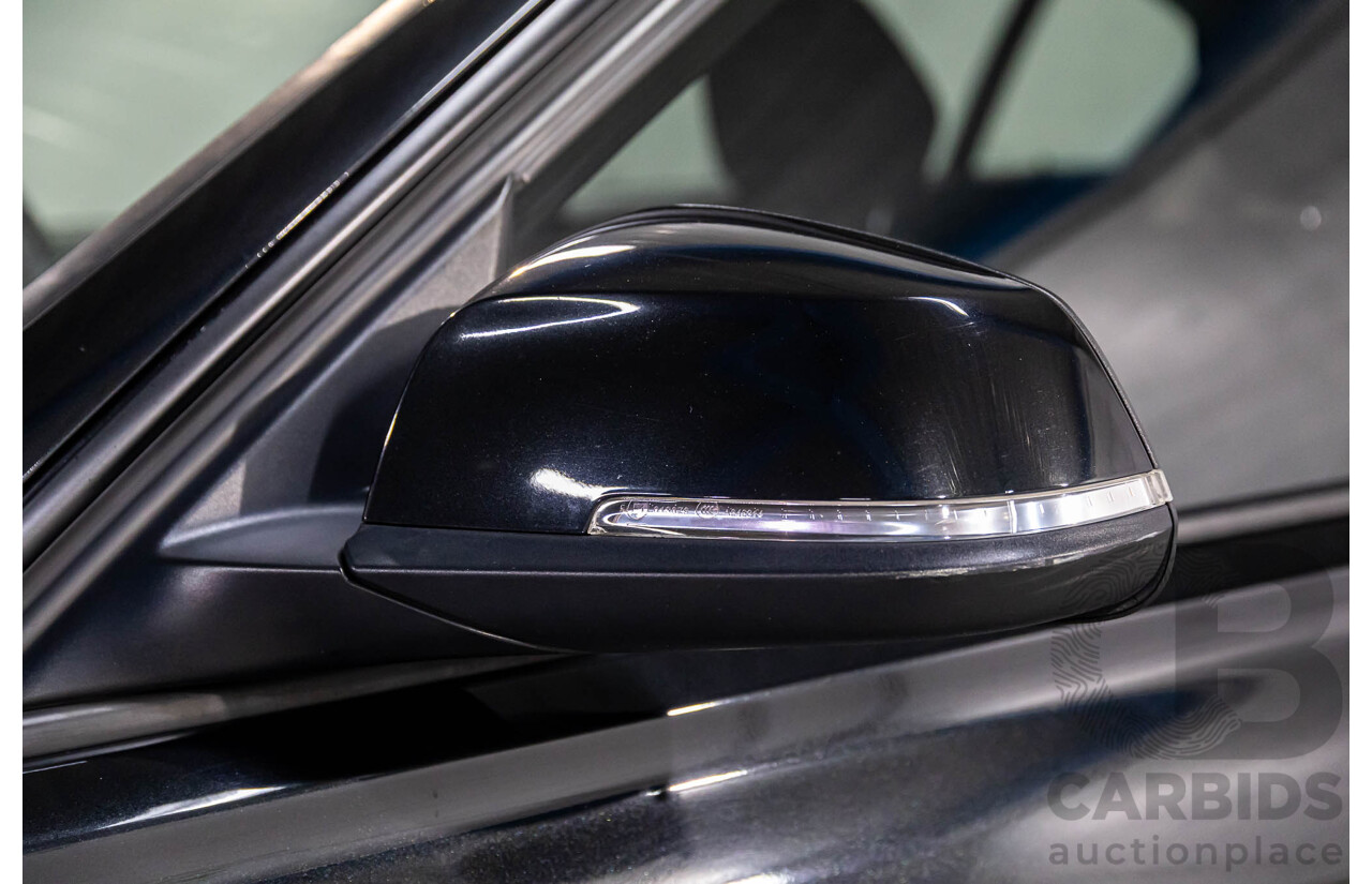 11/2013 BMW 320d Sport F30 4d Sedan Black Sapphire Metallic Turbo Diesel 2.0L