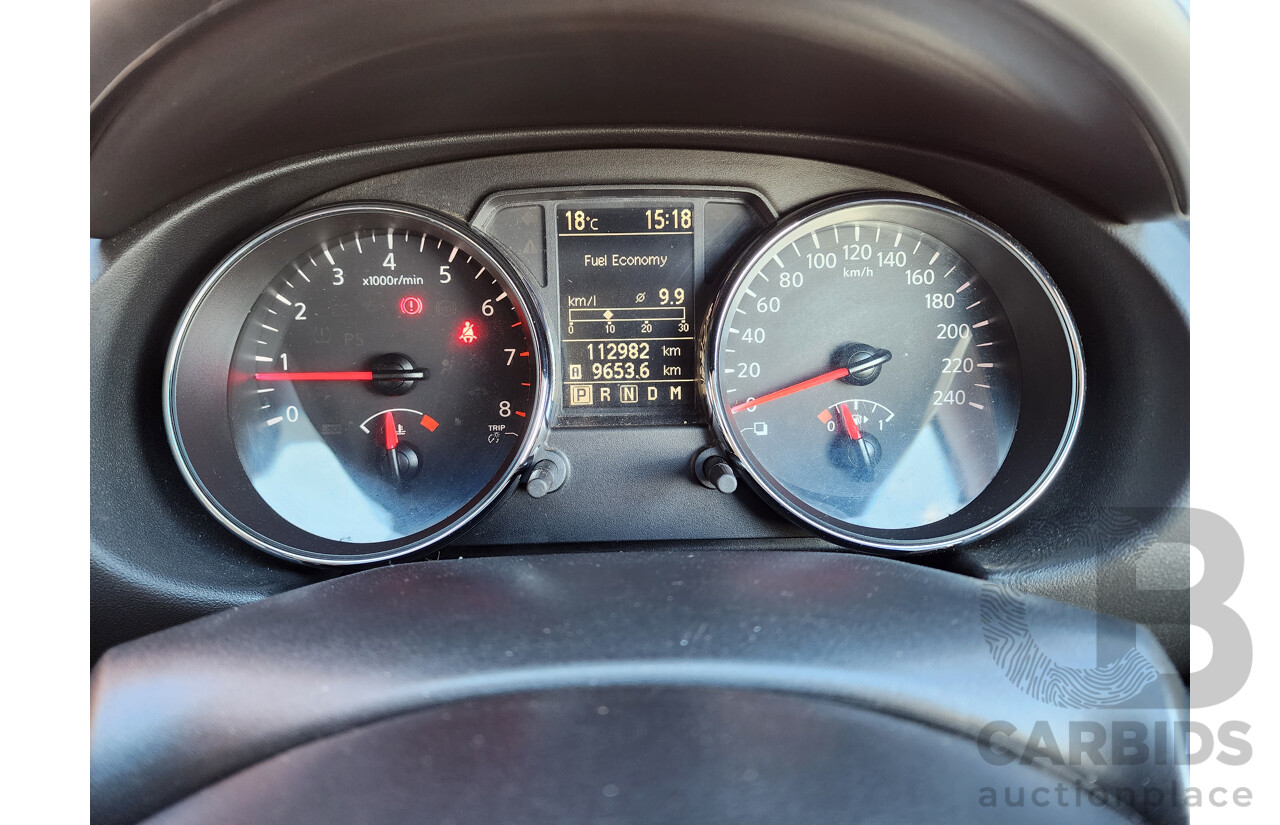 10/2013 Nissan Dualis +2 ST (4x2) J10 MY13 4d Wagon Red 2.0L