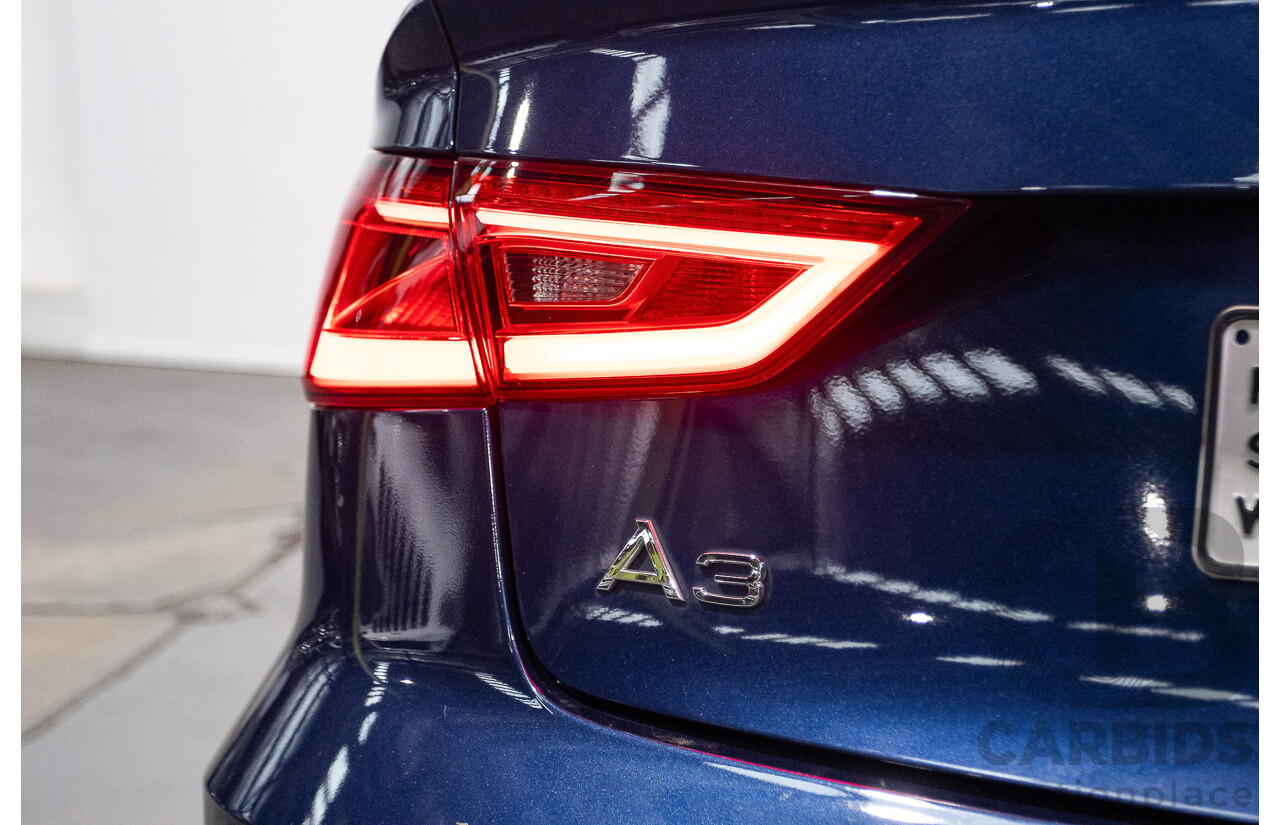 02/2015 Audi A3 1.8 TFSI AMBITION 8V MY15 2D Cabriolet Scuba Blue Turbo 1.8L