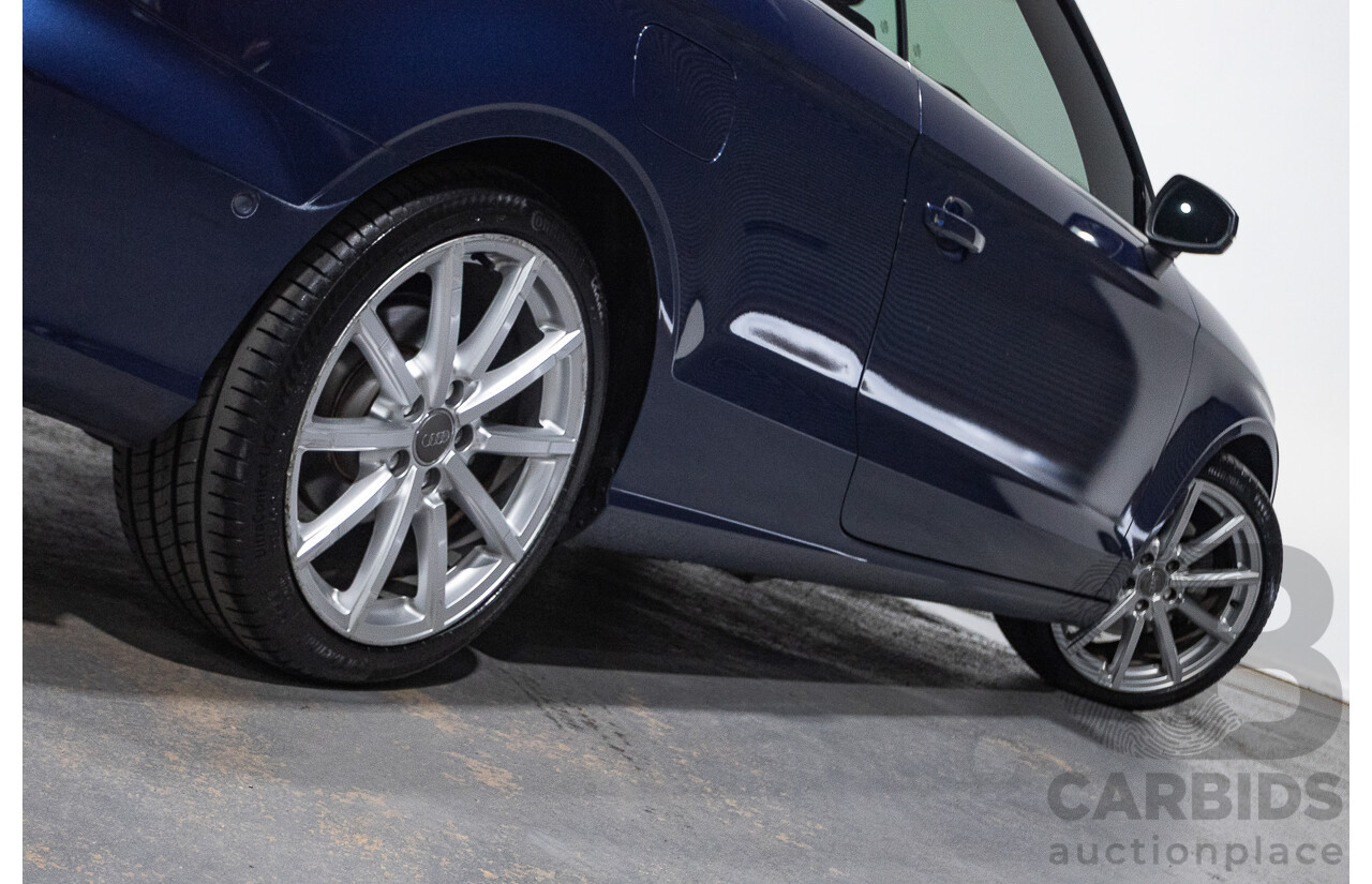 02/2015 Audi A3 1.8 TFSI AMBITION 8V MY15 2D Cabriolet Scuba Blue Turbo 1.8L