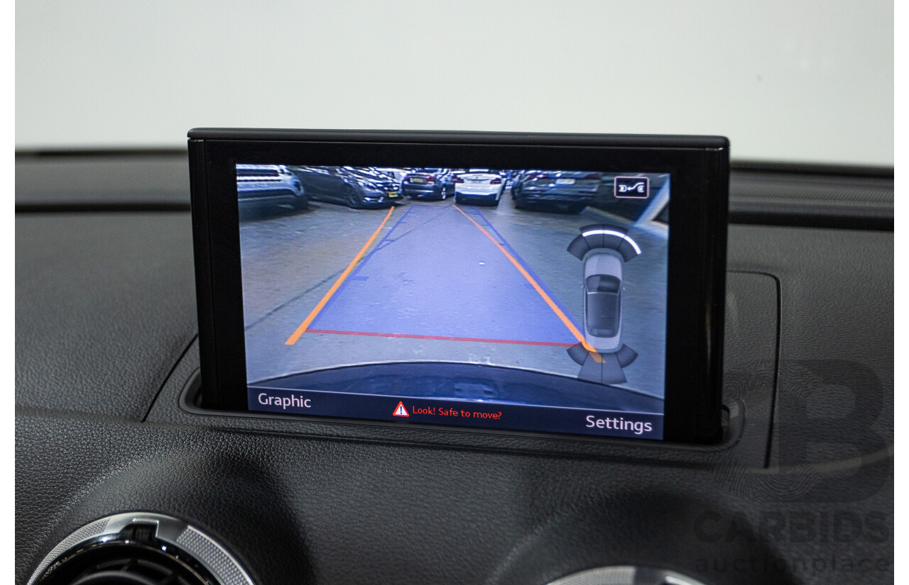 02/2015 Audi A3 1.8 TFSI AMBITION 8V MY15 2D Cabriolet Scuba Blue Turbo 1.8L