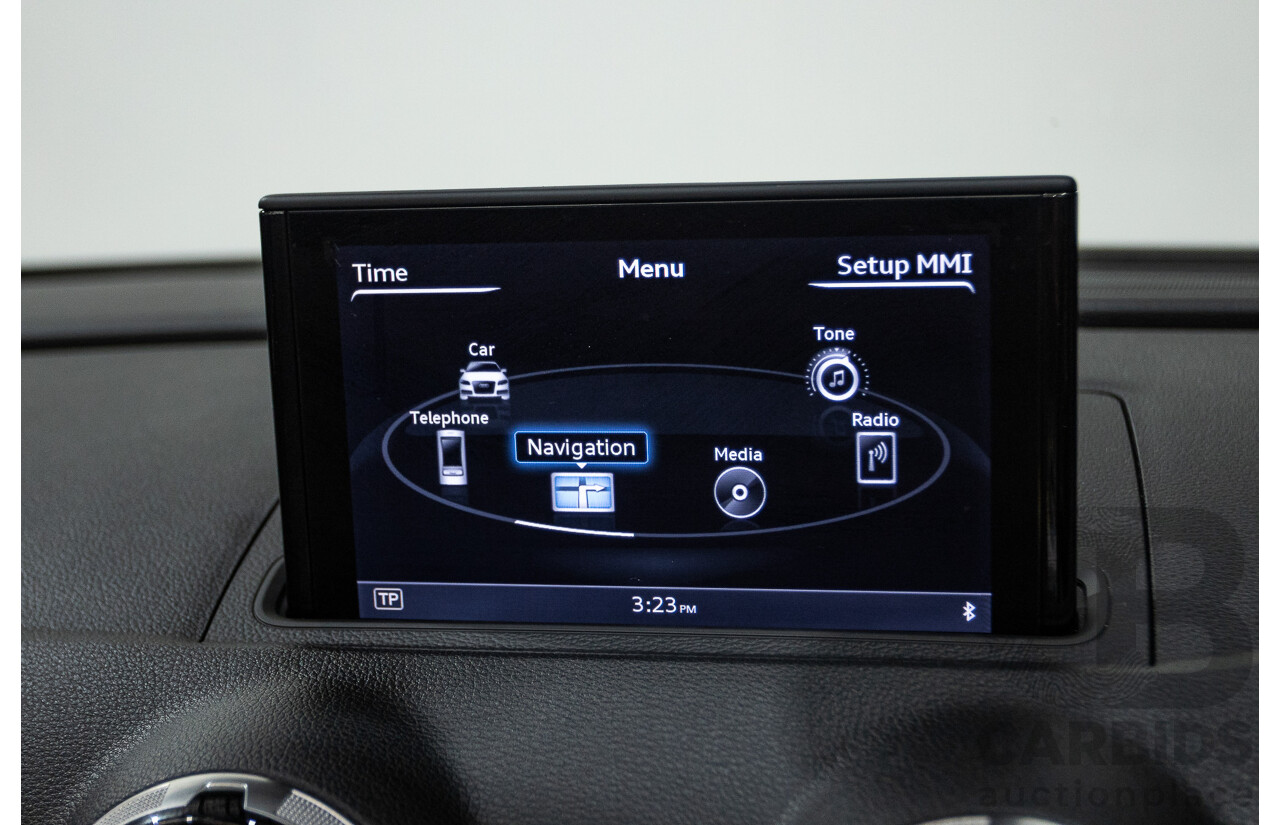 02/2015 Audi A3 1.8 TFSI AMBITION 8V MY15 2D Cabriolet Scuba Blue Turbo 1.8L