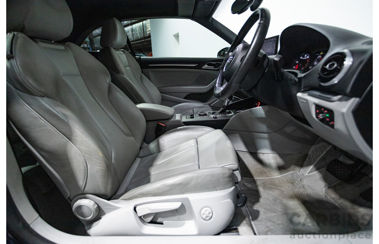 02/2015 Audi A3 1.8 TFSI AMBITION 8V MY15 2D Cabriolet Scuba Blue Turbo 1.8L