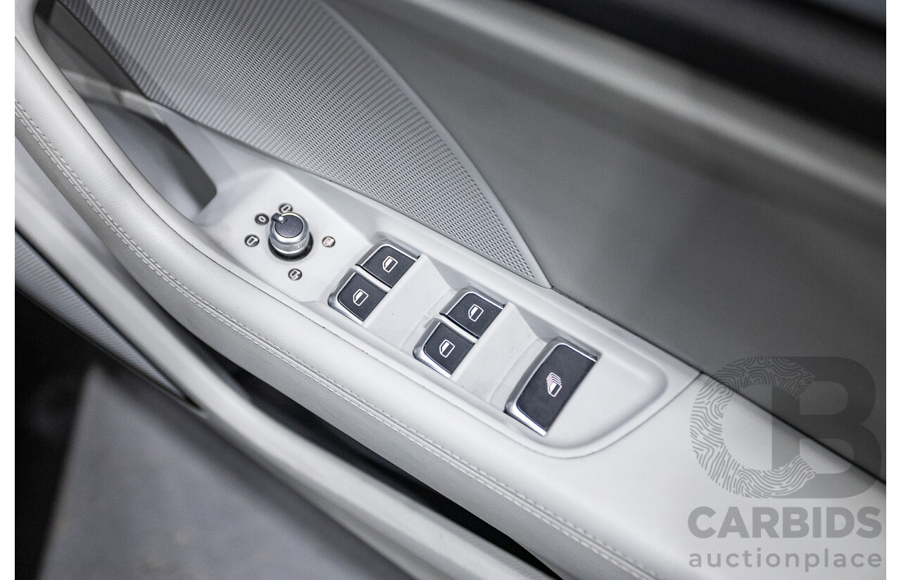 02/2015 Audi A3 1.8 TFSI AMBITION 8V MY15 2D Cabriolet Scuba Blue Turbo 1.8L