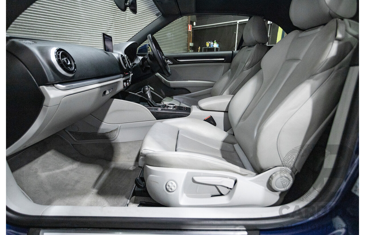 02/2015 Audi A3 1.8 TFSI AMBITION 8V MY15 2D Cabriolet Scuba Blue Turbo 1.8L