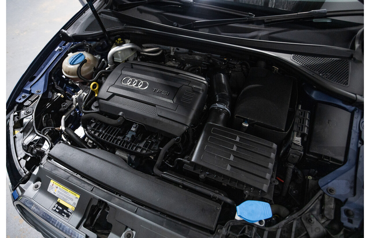 02/2015 Audi A3 1.8 TFSI AMBITION 8V MY15 2D Cabriolet Scuba Blue Turbo 1.8L