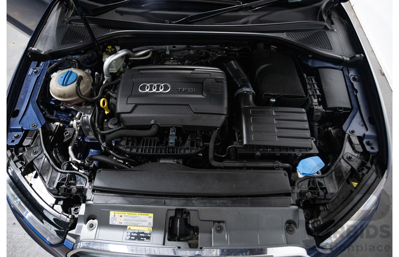 02/2015 Audi A3 1.8 TFSI AMBITION 8V MY15 2D Cabriolet Scuba Blue Turbo 1.8L