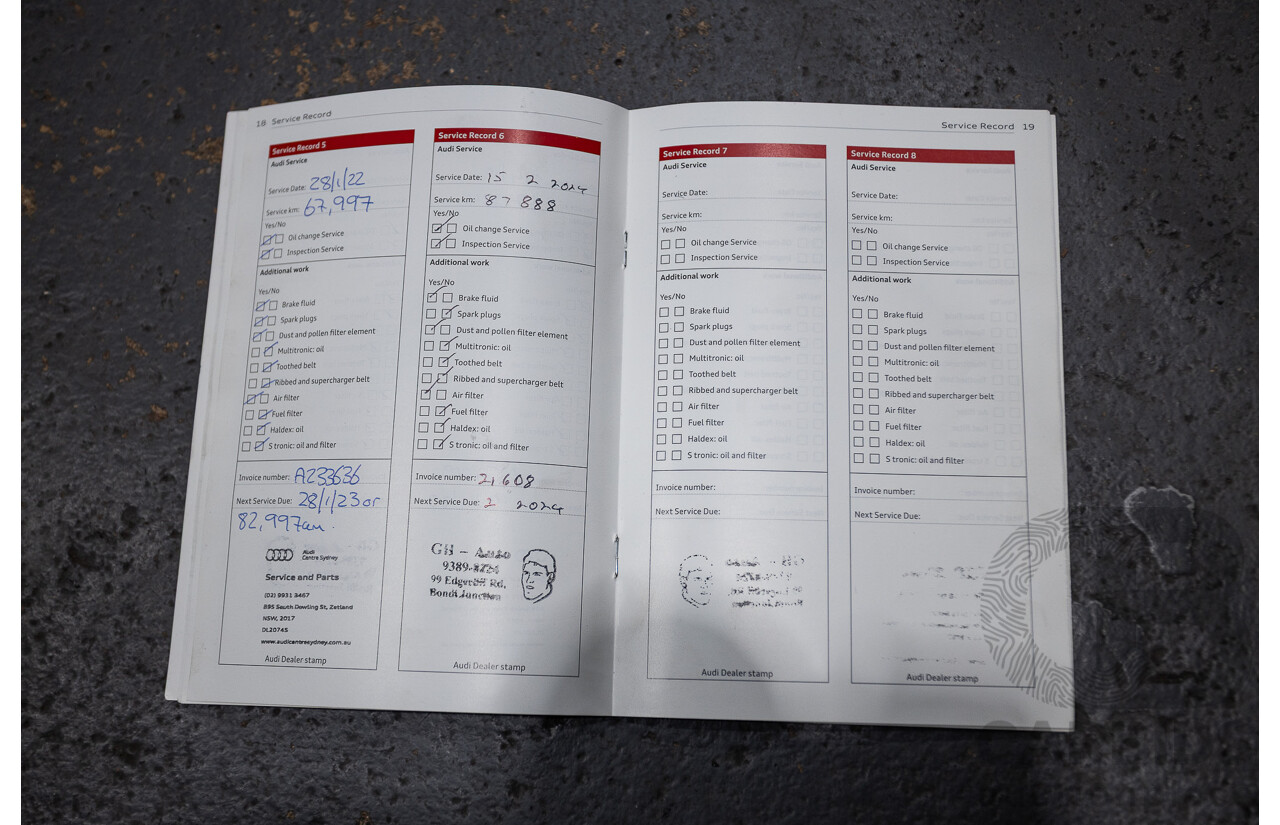 02/2015 Audi A3 1.8 TFSI AMBITION 8V MY15 2D Cabriolet Scuba Blue Turbo 1.8L