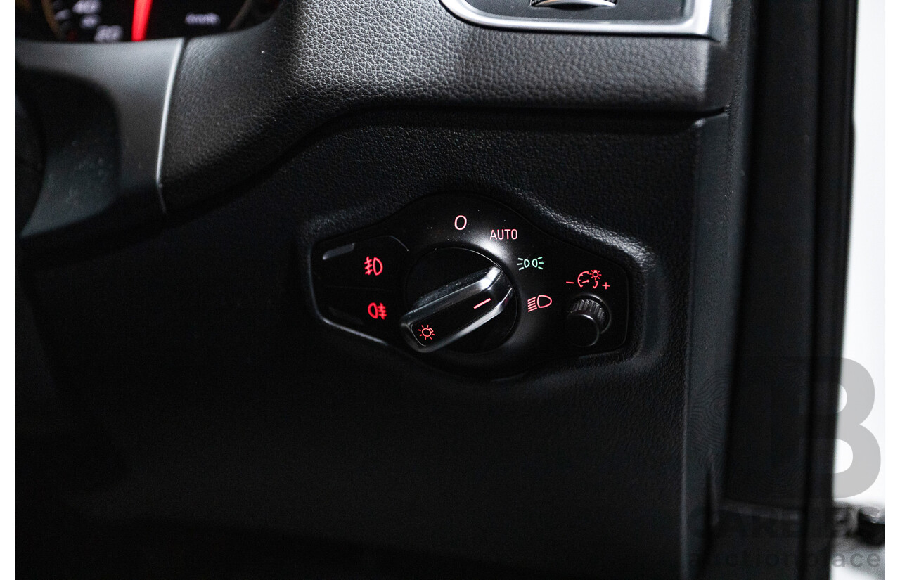 9/2013 Audi Q5 3.0 TDI Quattro 8R MY13 4d Wagon White 3.0L