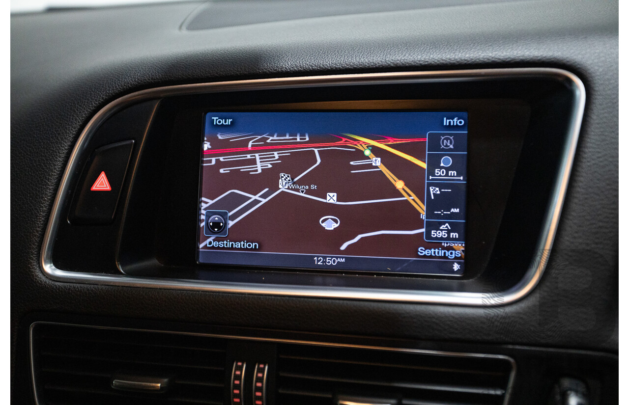 9/2013 Audi Q5 3.0 TDI Quattro 8R MY13 4d Wagon White 3.0L