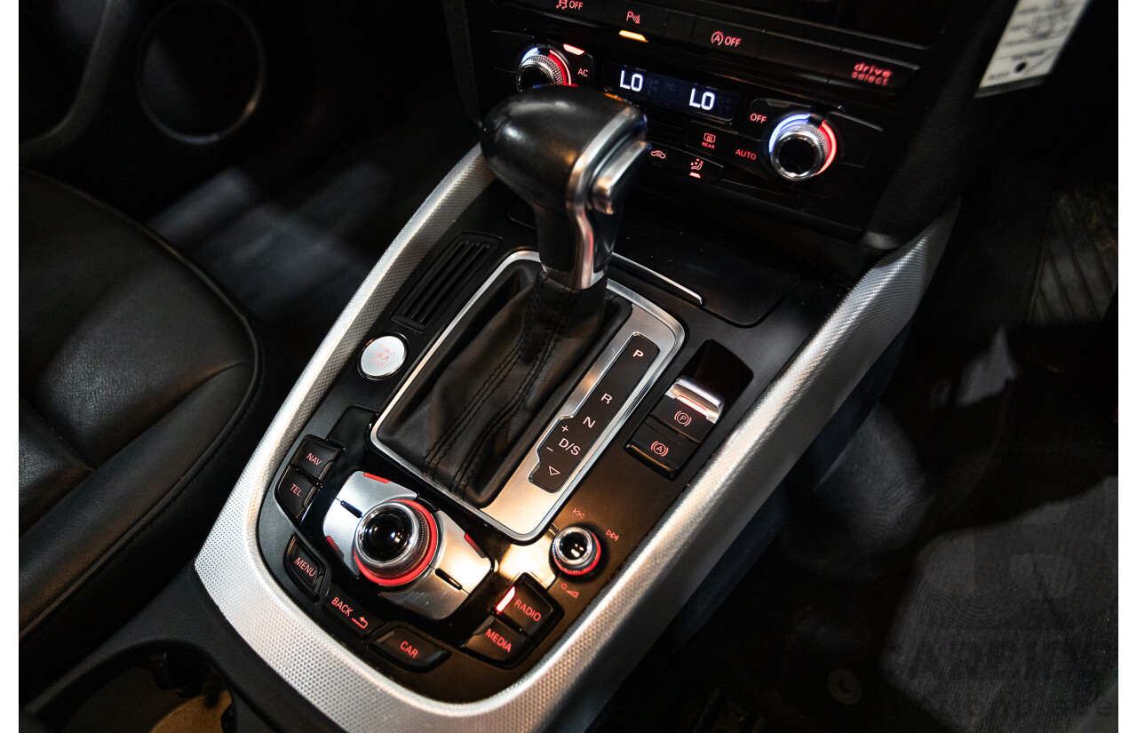 9/2013 Audi Q5 3.0 TDI Quattro 8R MY13 4d Wagon White 3.0L