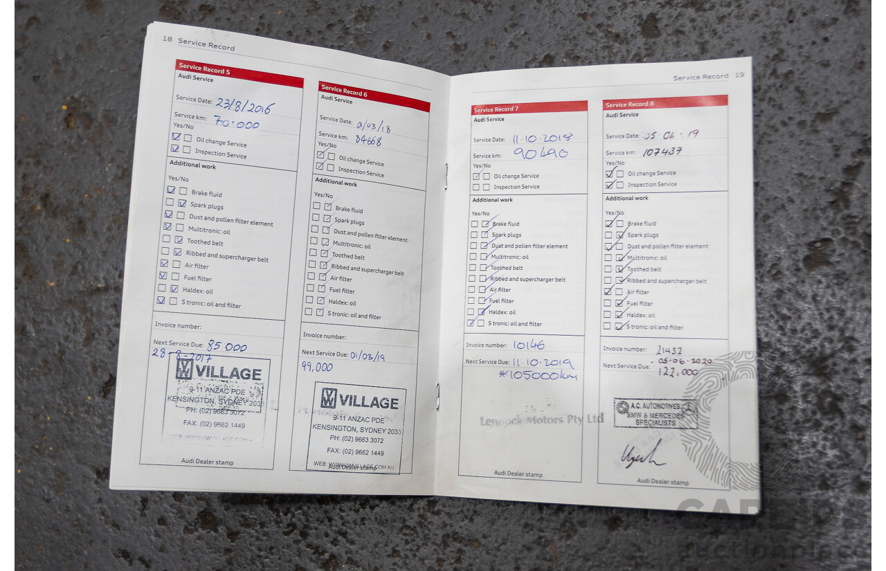 9/2013 Audi Q5 3.0 TDI Quattro 8R MY13 4d Wagon White 3.0L