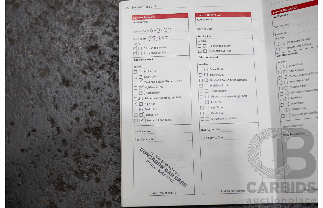 9/2013 Audi Q5 3.0 TDI Quattro 8R MY13 4d Wagon White 3.0L