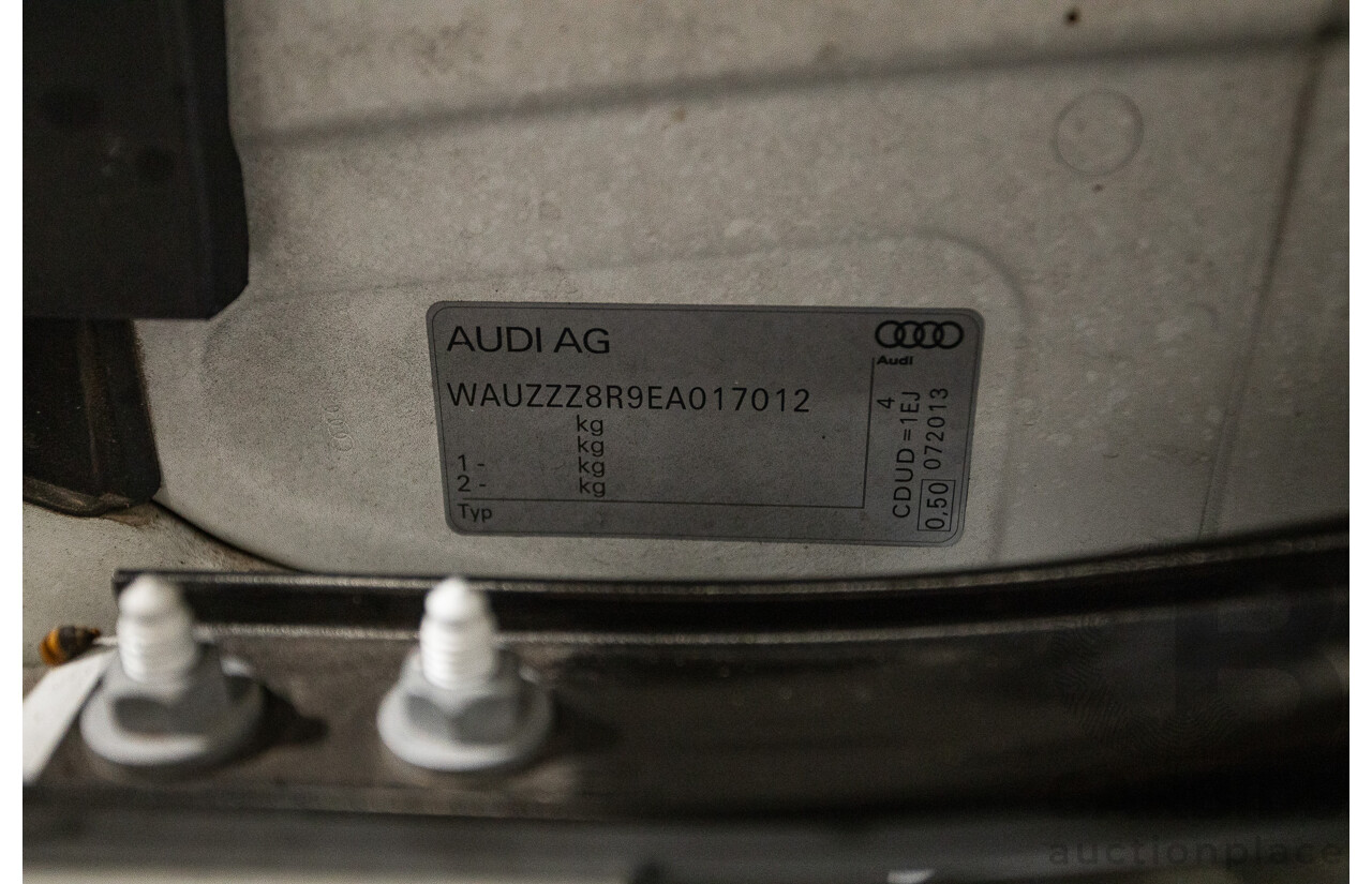 9/2013 Audi Q5 3.0 TDI Quattro 8R MY13 4d Wagon White 3.0L