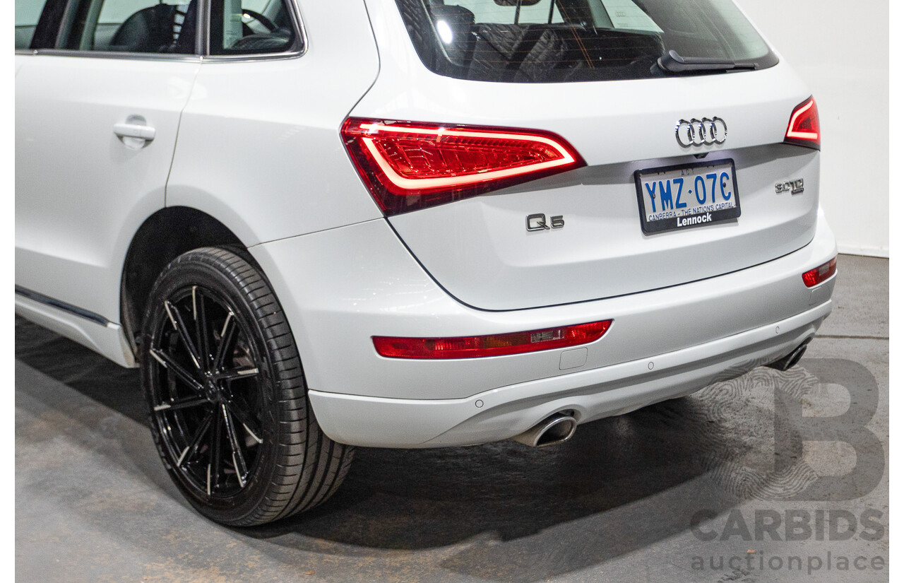 9/2013 Audi Q5 3.0 TDI Quattro 8R MY13 4d Wagon White 3.0L