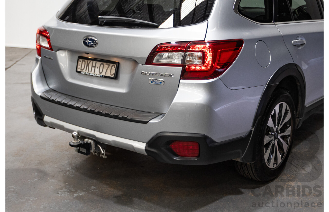 11/2016 Subaru Outback 2.0D Premium (AWD) MY16 4D Wagon Ice Silver Turbo Diesel 2.0L