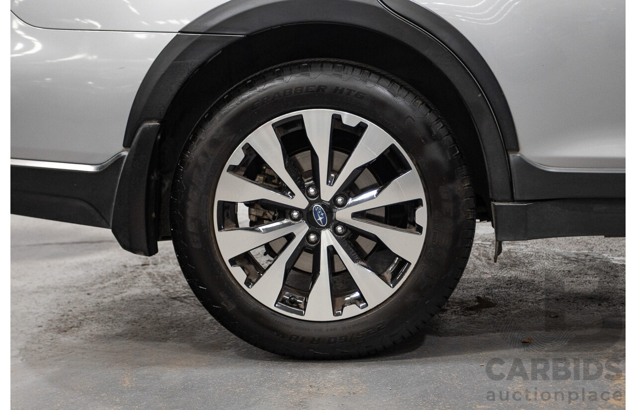 11/2016 Subaru Outback 2.0D Premium (AWD) MY16 4D Wagon Ice Silver Turbo Diesel 2.0L