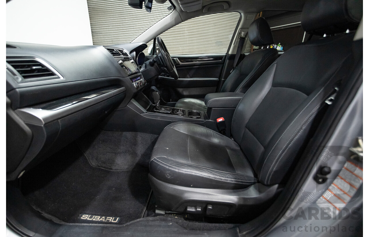 11/2016 Subaru Outback 2.0D Premium (AWD) MY16 4D Wagon Ice Silver Turbo Diesel 2.0L