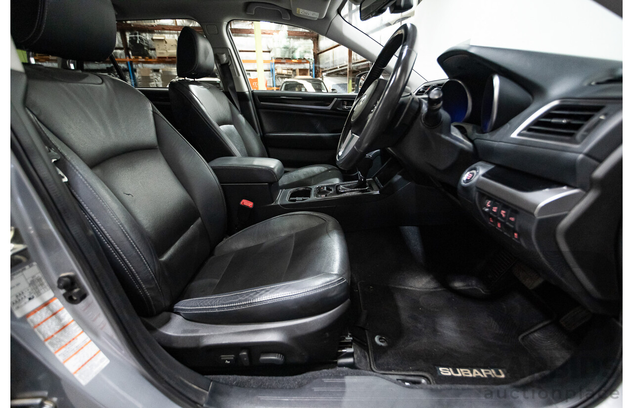 11/2016 Subaru Outback 2.0D Premium (AWD) MY16 4D Wagon Ice Silver Turbo Diesel 2.0L