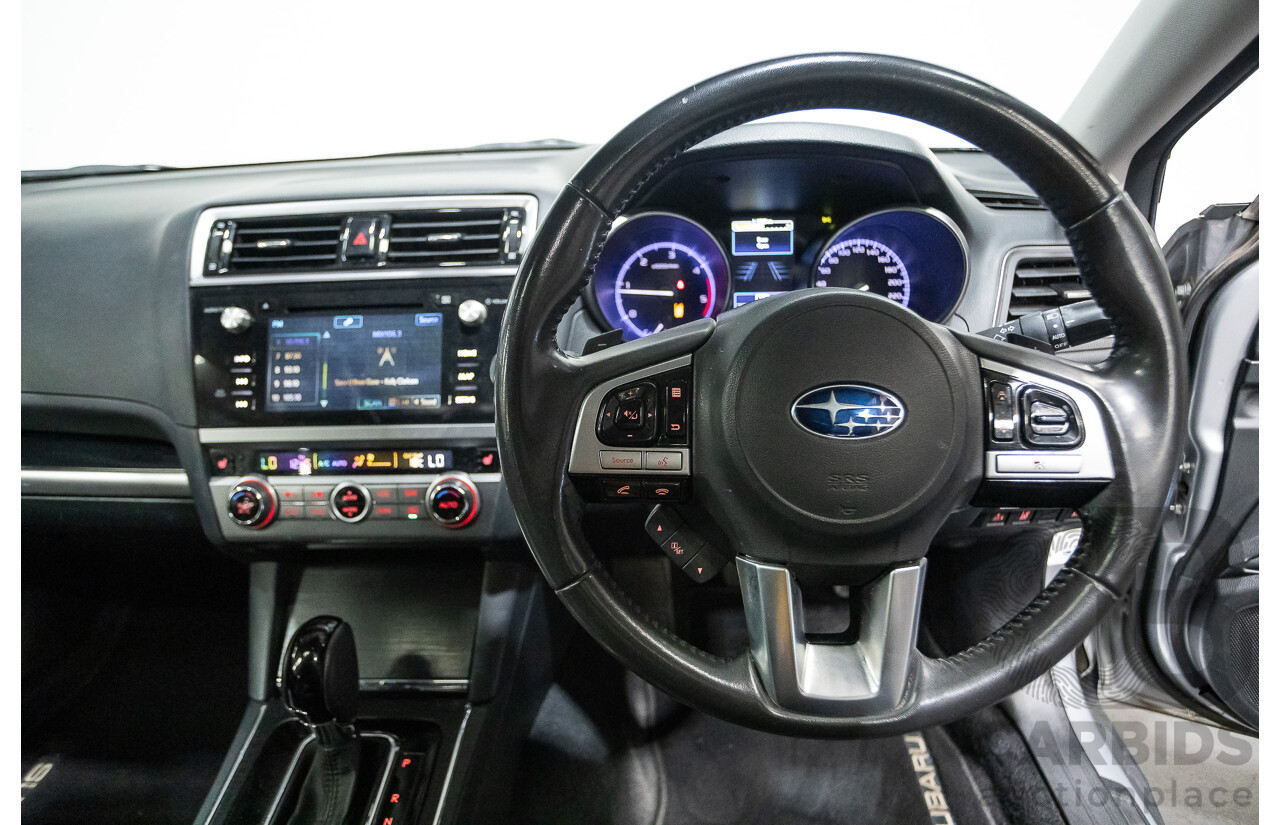 11/2016 Subaru Outback 2.0D Premium (AWD) MY16 4D Wagon Ice Silver Turbo Diesel 2.0L