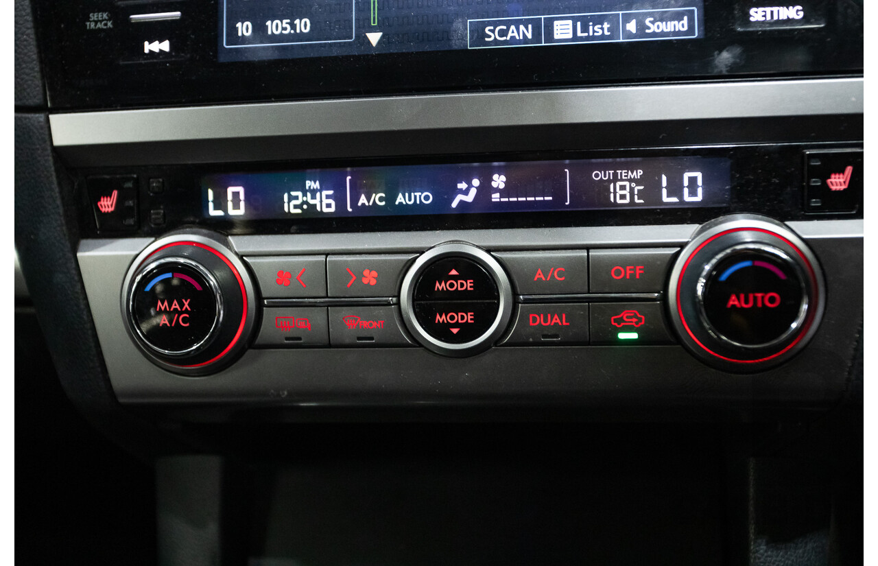 11/2016 Subaru Outback 2.0D Premium (AWD) MY16 4D Wagon Ice Silver Turbo Diesel 2.0L