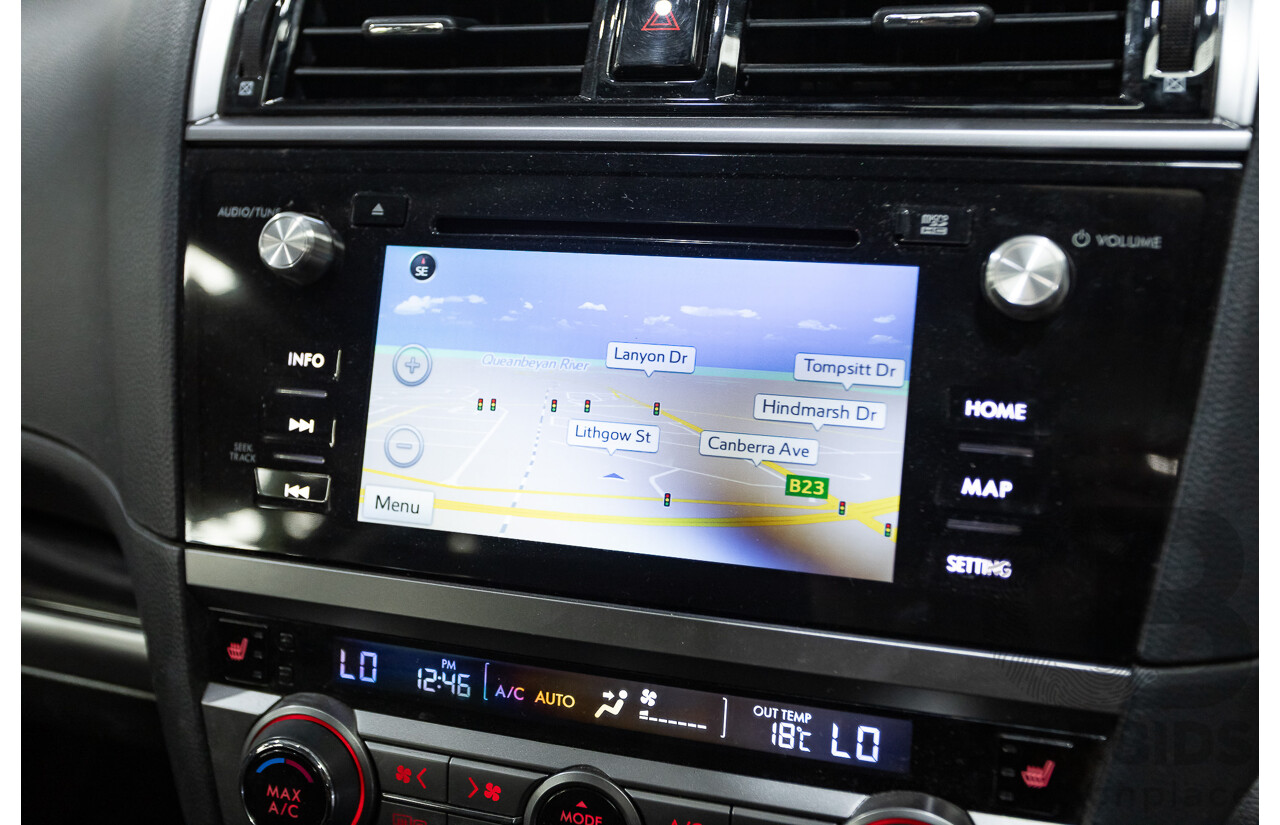 11/2016 Subaru Outback 2.0D Premium (AWD) MY16 4D Wagon Ice Silver Turbo Diesel 2.0L