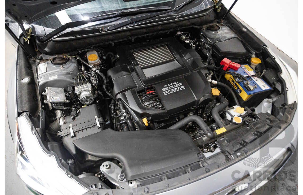 11/2016 Subaru Outback 2.0D Premium (AWD) MY16 4D Wagon Ice Silver Turbo Diesel 2.0L